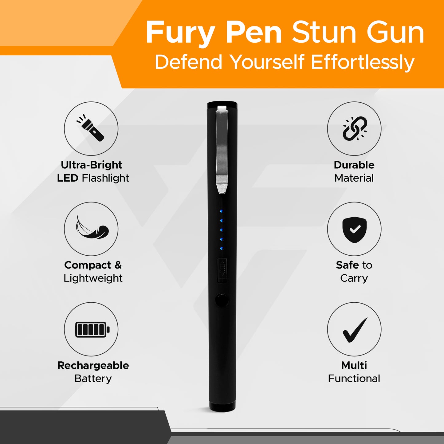 FURY Pen Stun Gun