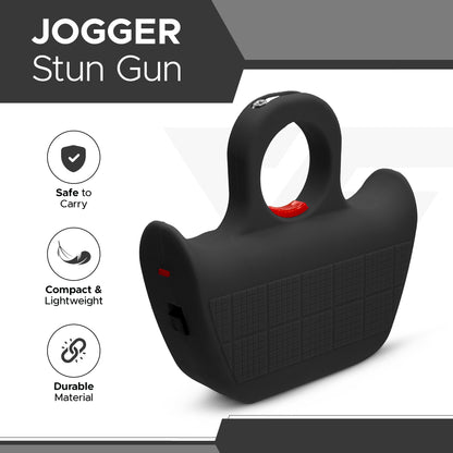 FURY Jogger Stun Gun V2 - BLACK - FuryUSA