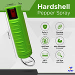 FURY Hardshell Pepper Spray - BLACK - FuryUSA