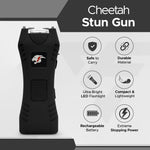 FURY Cheetah Stun Gun - BLACK - FuryUSA