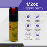 FURY Pepper Spray Stun Gun Combo - BLACK - FuryUSA