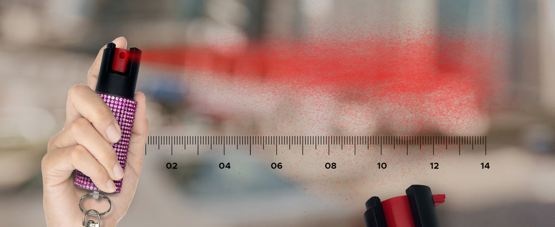 FURY Gem Stone Pepper Spray Stun Gun Combo