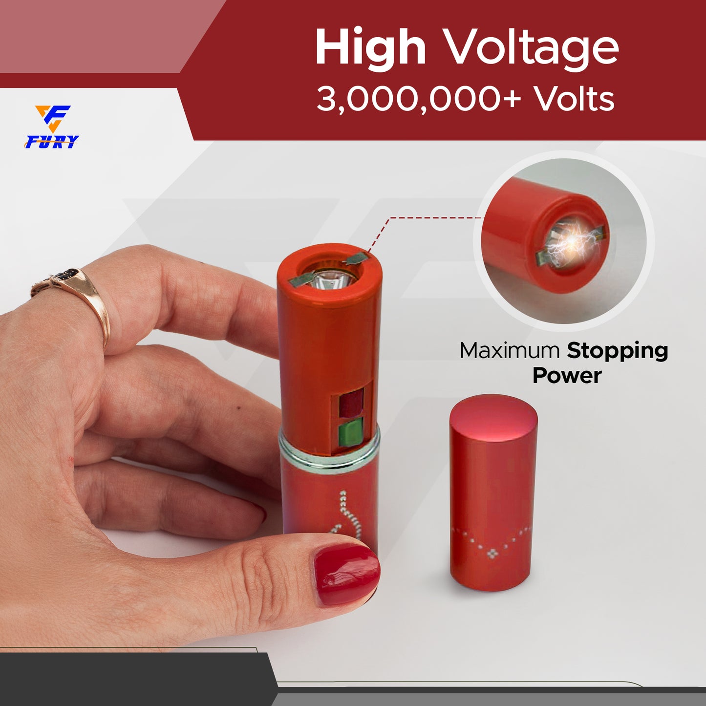 FuryUSA Lipstick Stun Gun