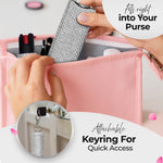FURY Gem Stone Pepper Spray Stun Gun Combo - PINK - FuryUSA