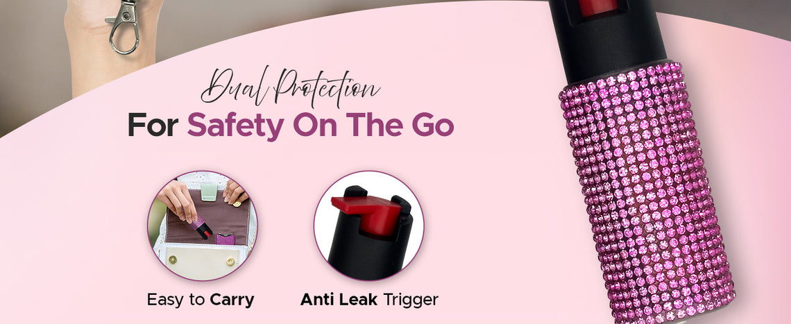 FURY Rhinestone Pepper Spray