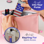 FURY Gem Stone Pepper Spray Stun Gun Combo - PINK - FuryUSA