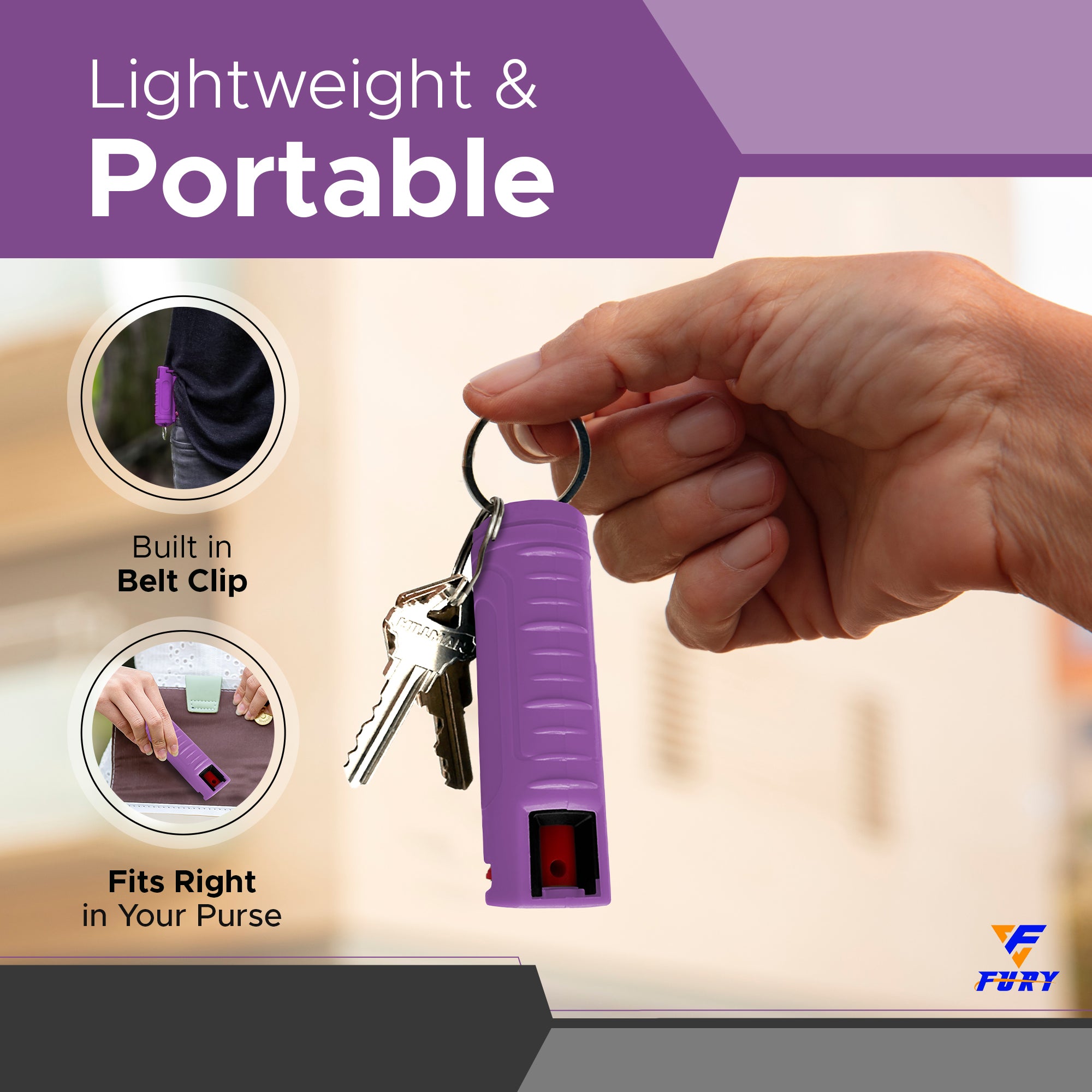 FURY Hardshell Pepper Spray