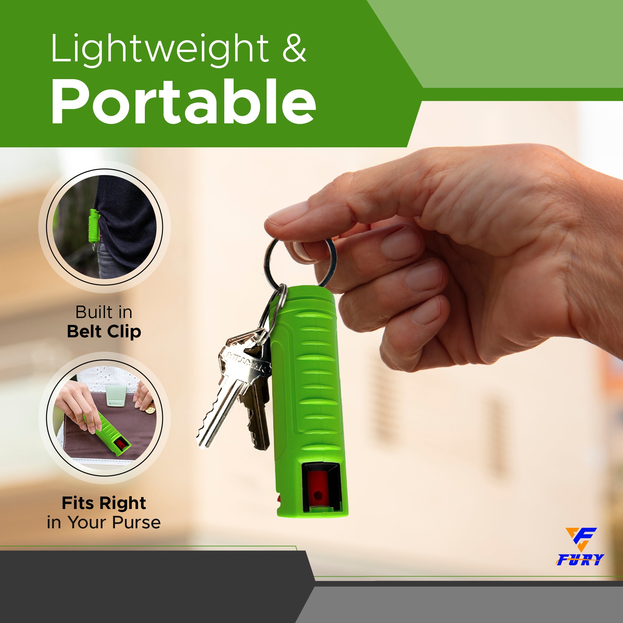 FURY Hardshell Pepper Spray