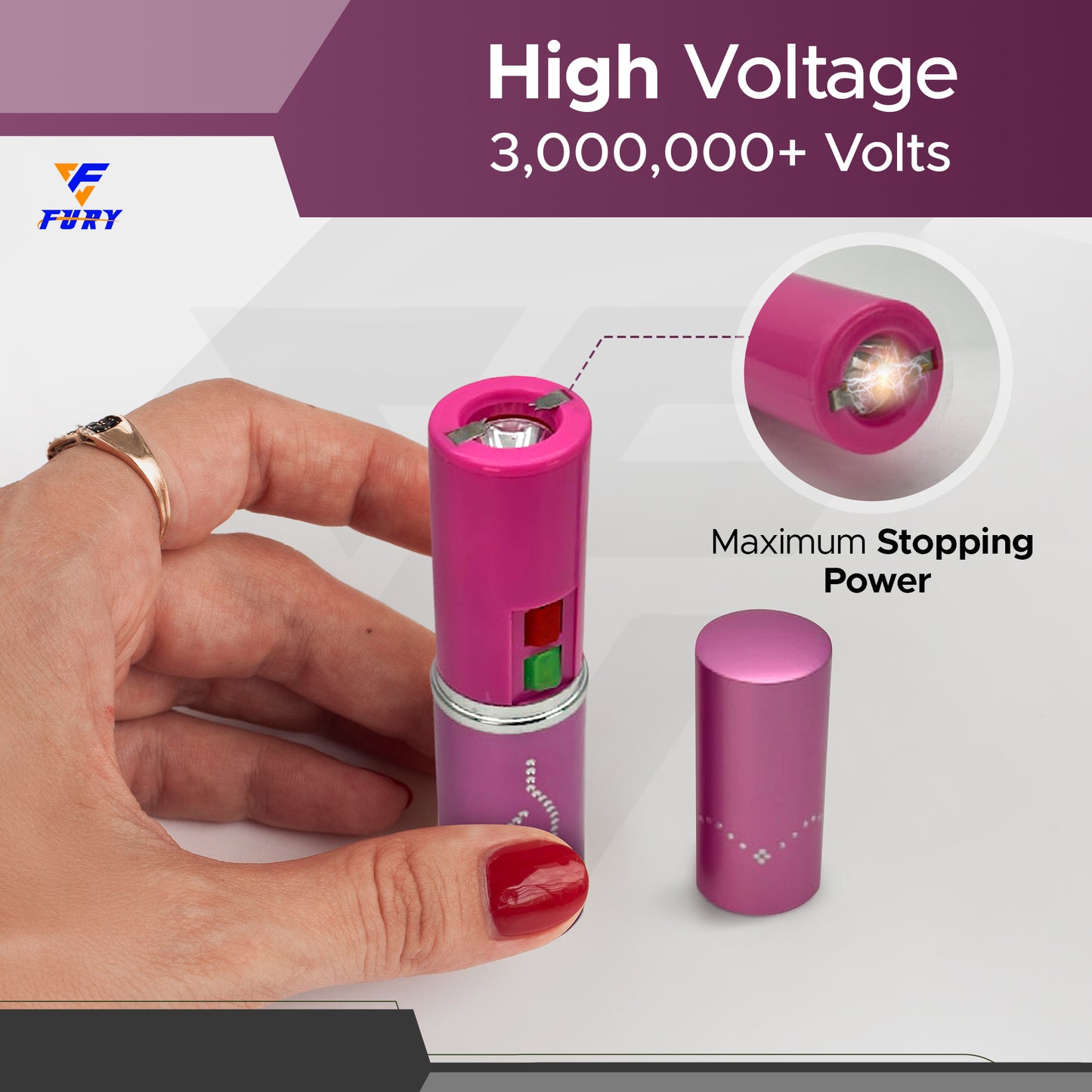 FuryUSA Lipstick Stun Gun