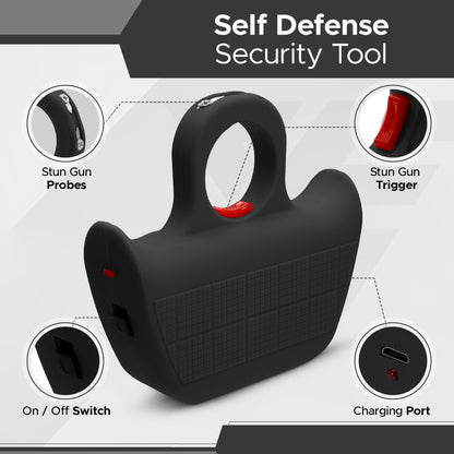 FURY Jogger Stun Gun V2 - BLACK - FuryUSA