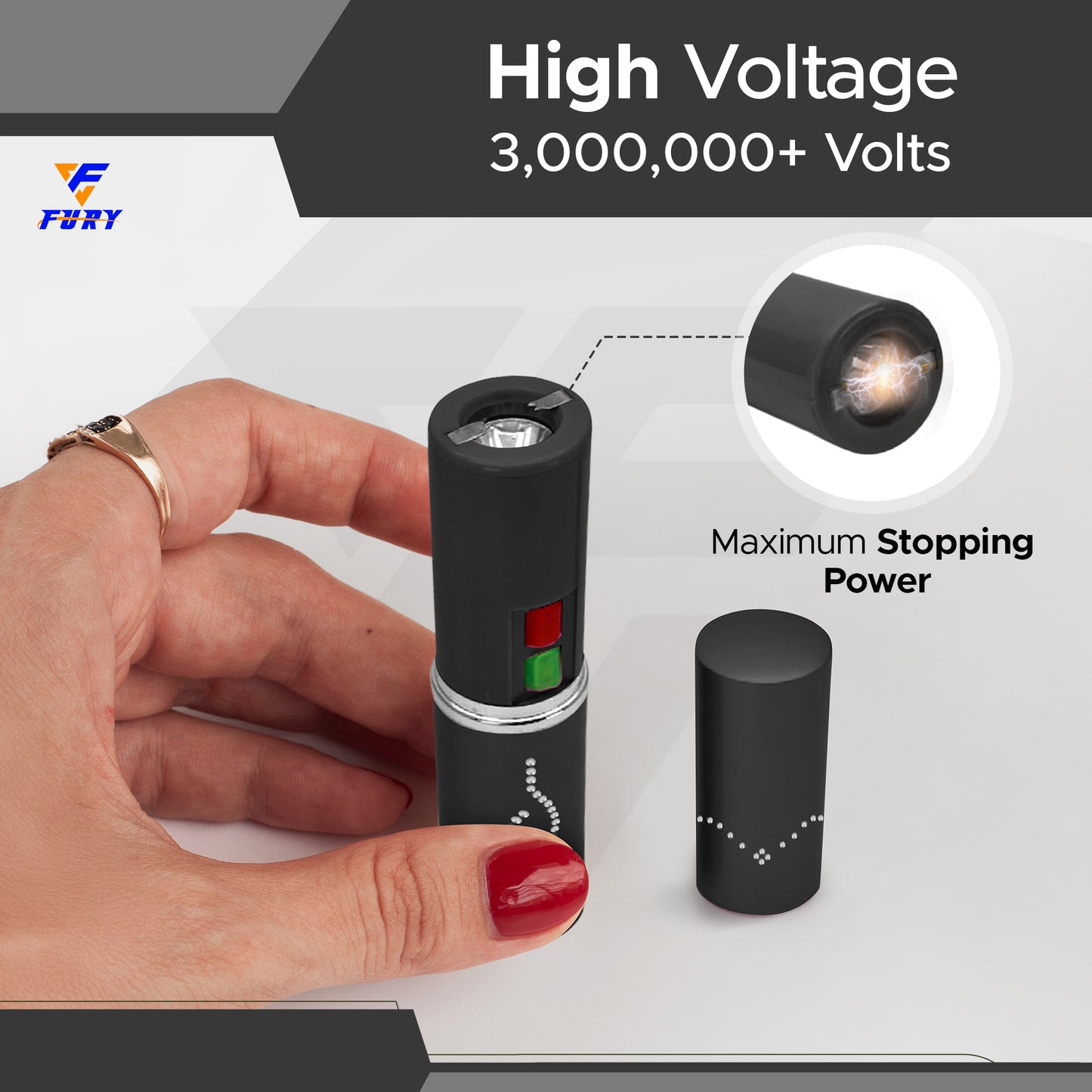 FuryUSA Lipstick Stun Gun