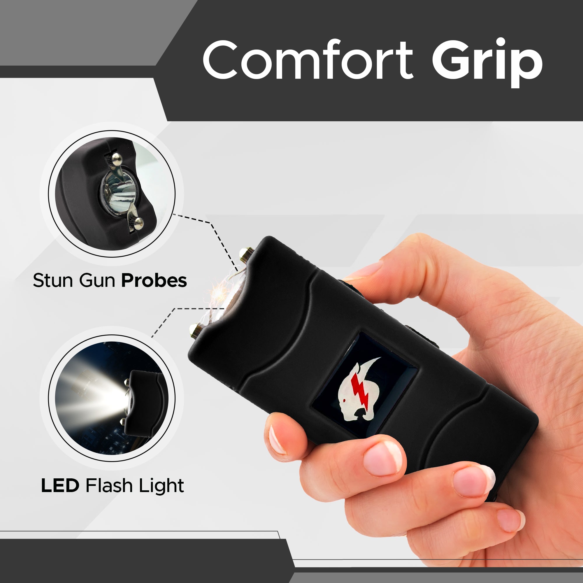 FURY Pepper Spray Stun Gun Combo