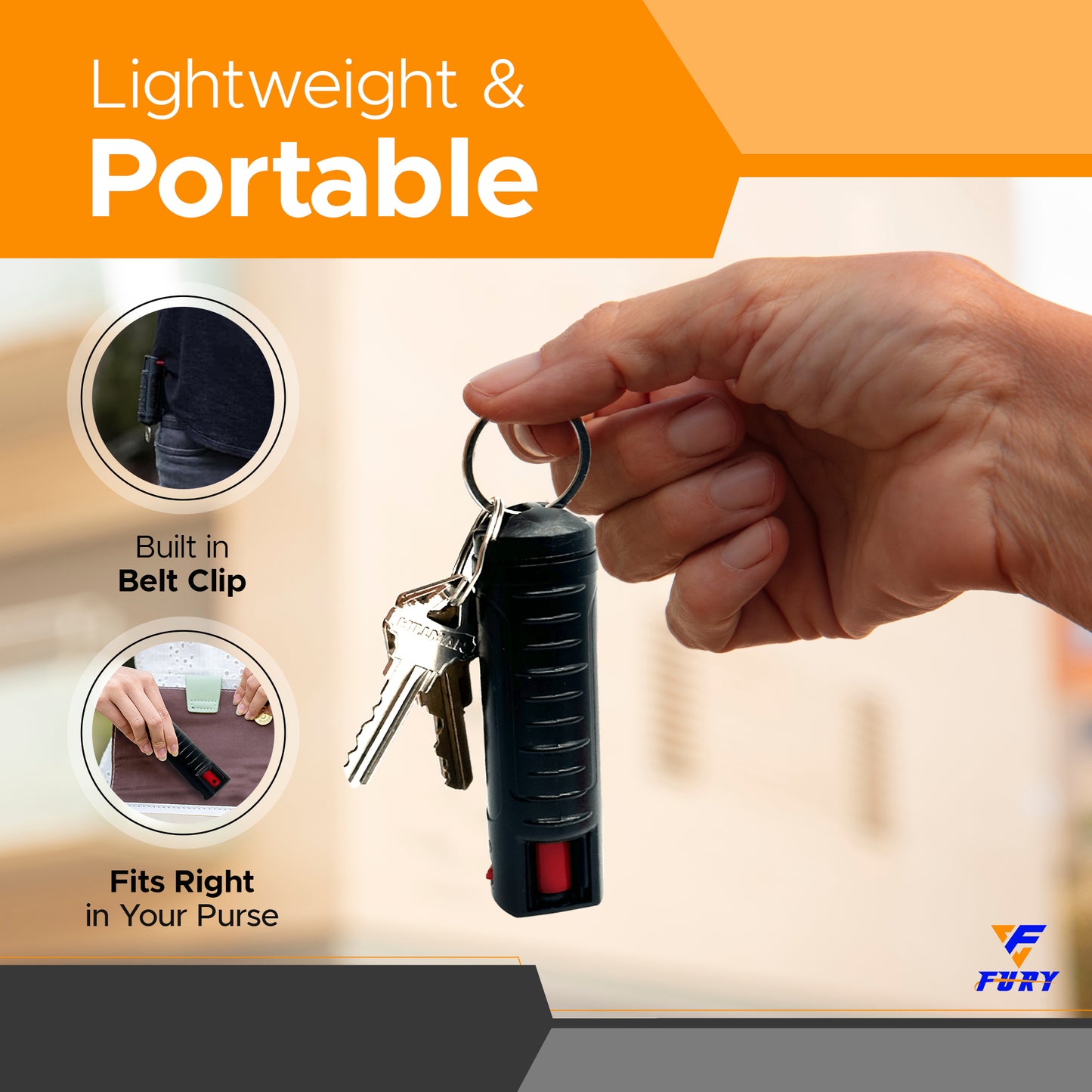FURY Hardshell Pepper Spray