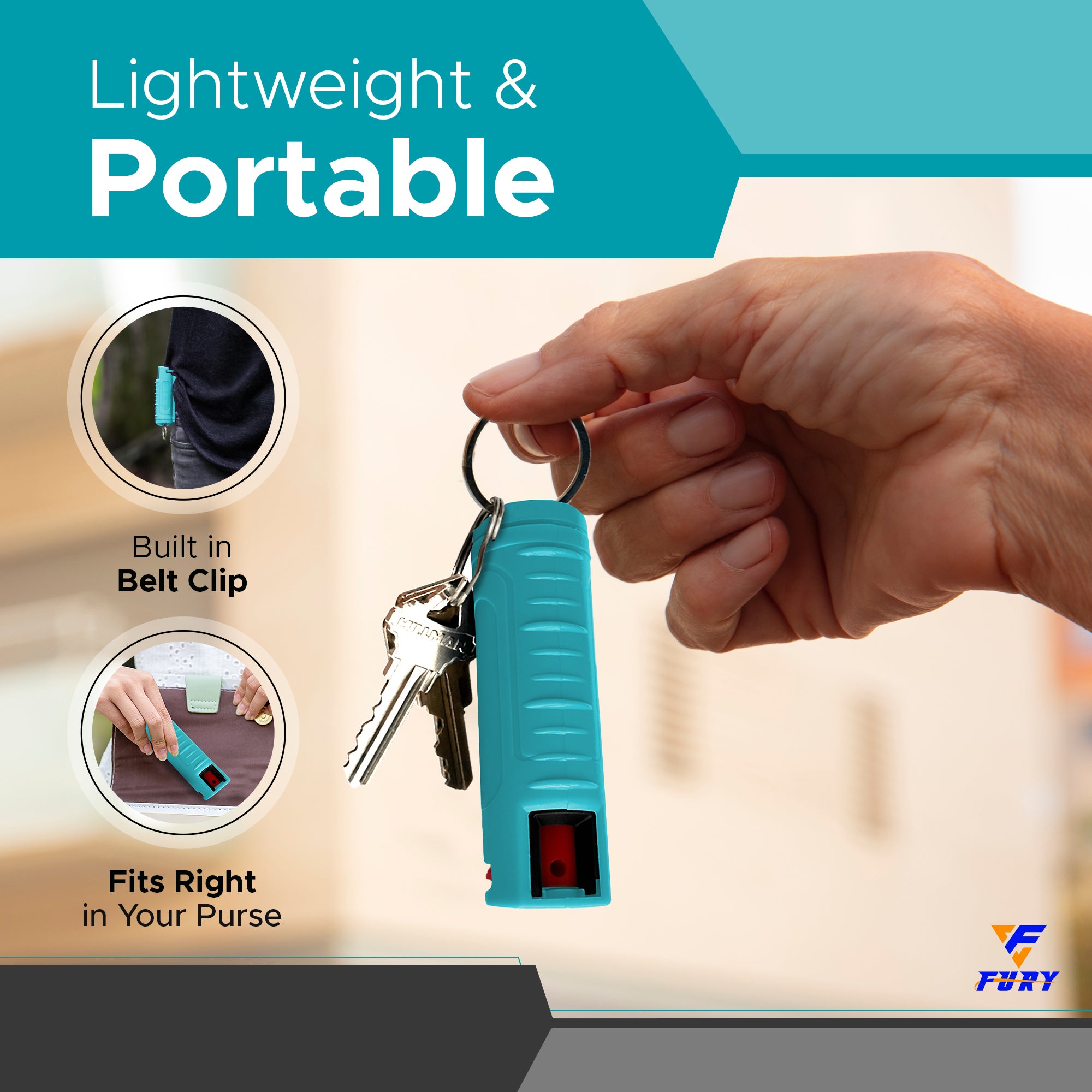 FURY Hardshell Pepper Spray