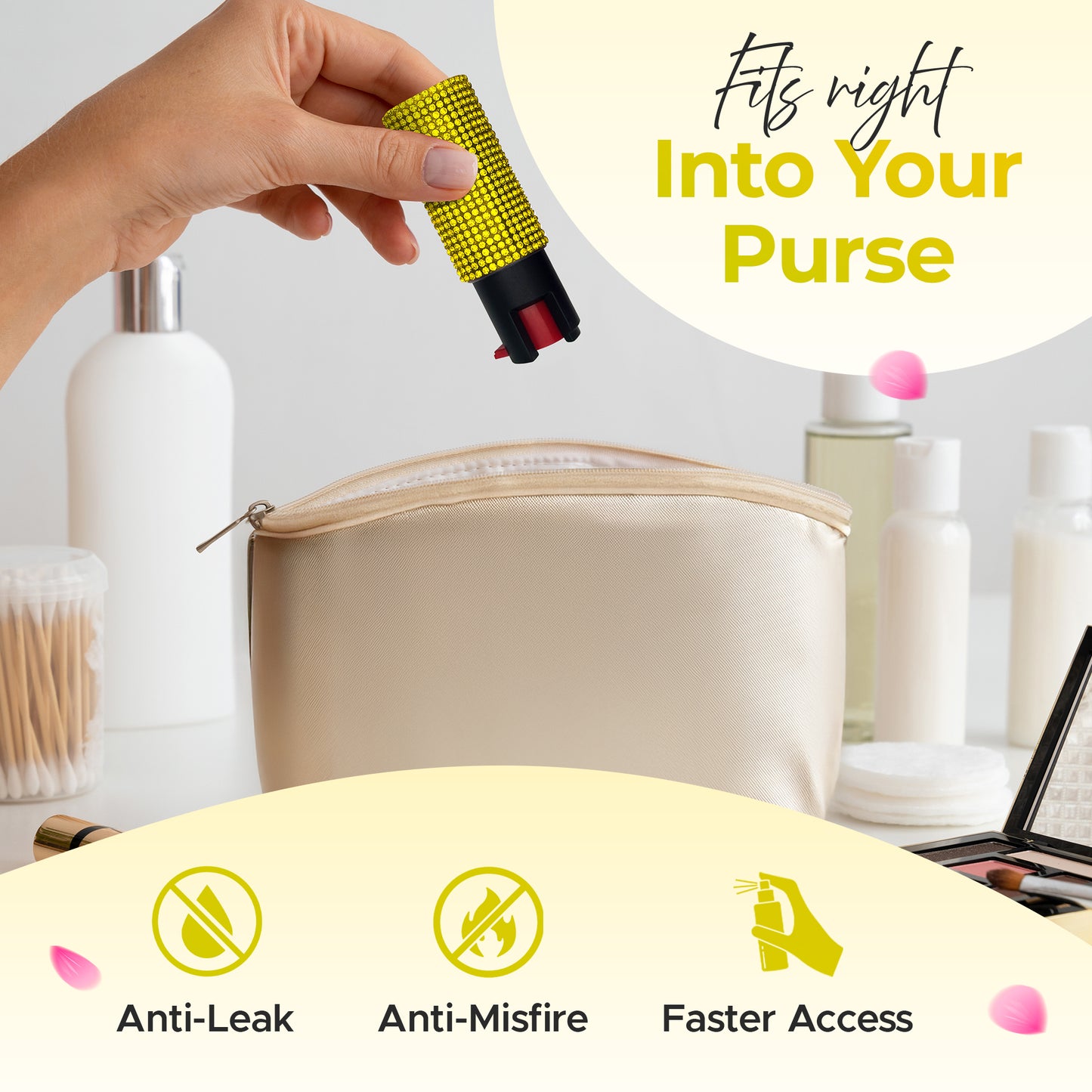 FURY Rhinestone Pepper Spray