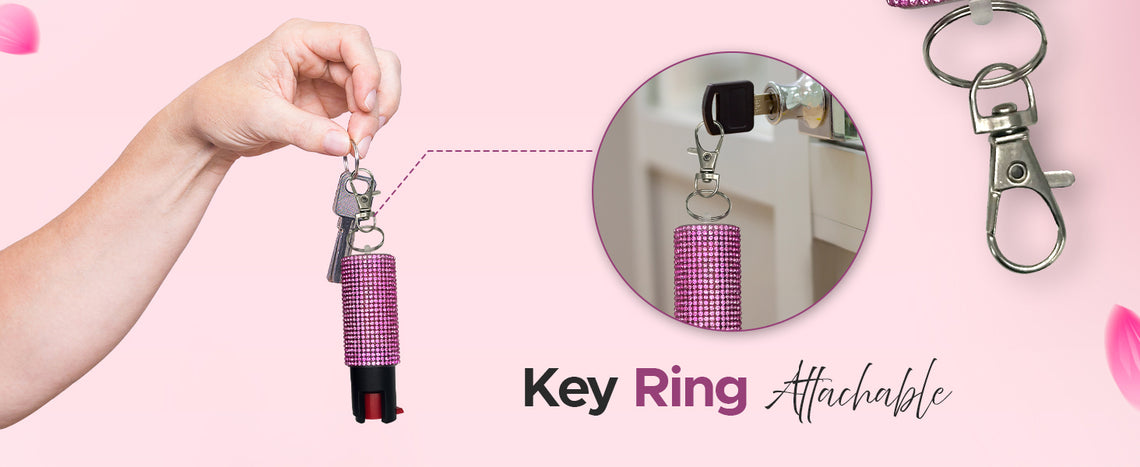 FURY Rhinestone Pepper Spray