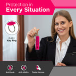 FURY Fliptop Hardshell Pepper Spray - BLACK - FuryUSA