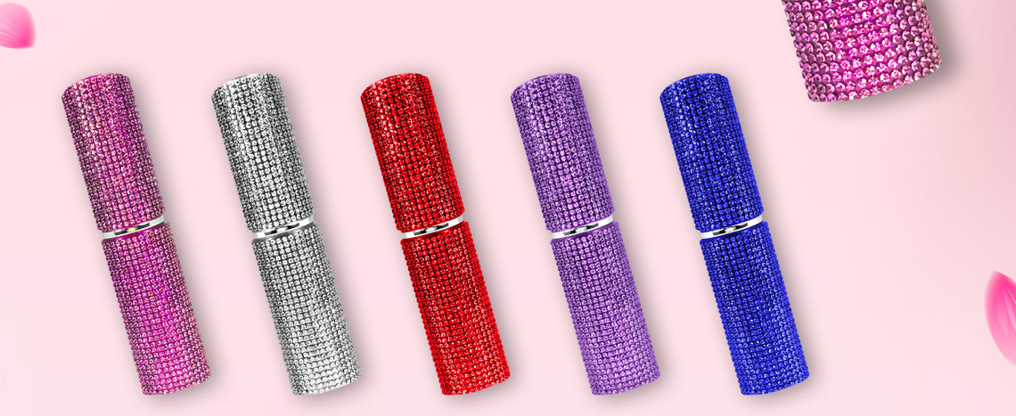 FURY Gem Stone Pepper Spray Lipstick Stun Gun Combo