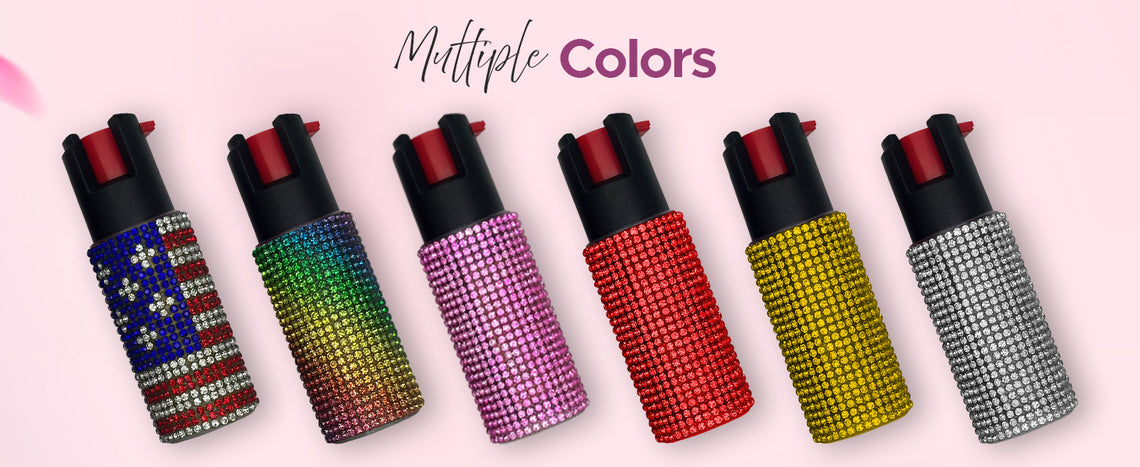 FURY Rhinestone Pepper Spray