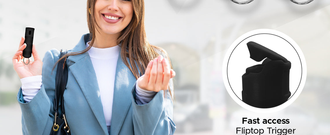 FURY Fliptop Hardshell Pepper Spray