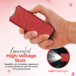 FURY Gem Stone Pepper Spray Stun Gun Combo - PINK - FuryUSA
