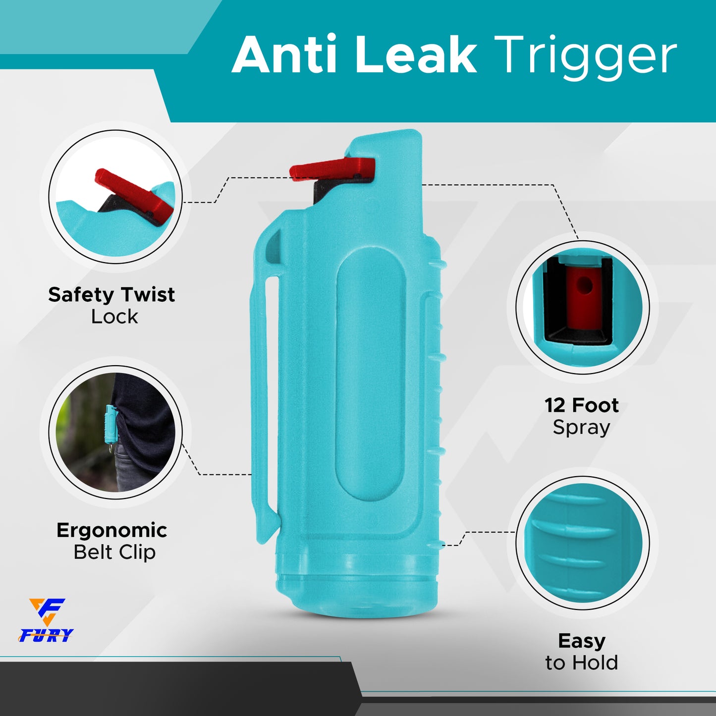 FURY Hardshell Pepper Spray