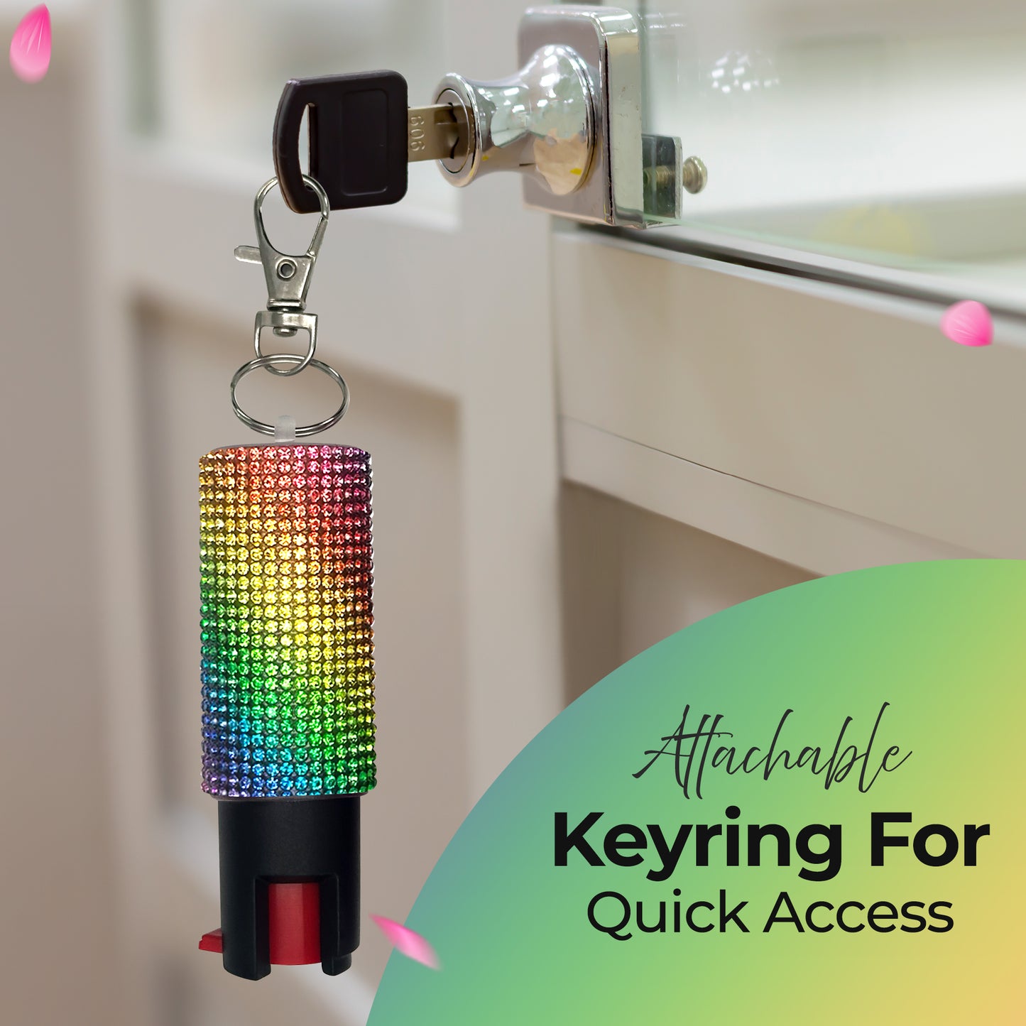 FURY Rhinestone Pepper Spray