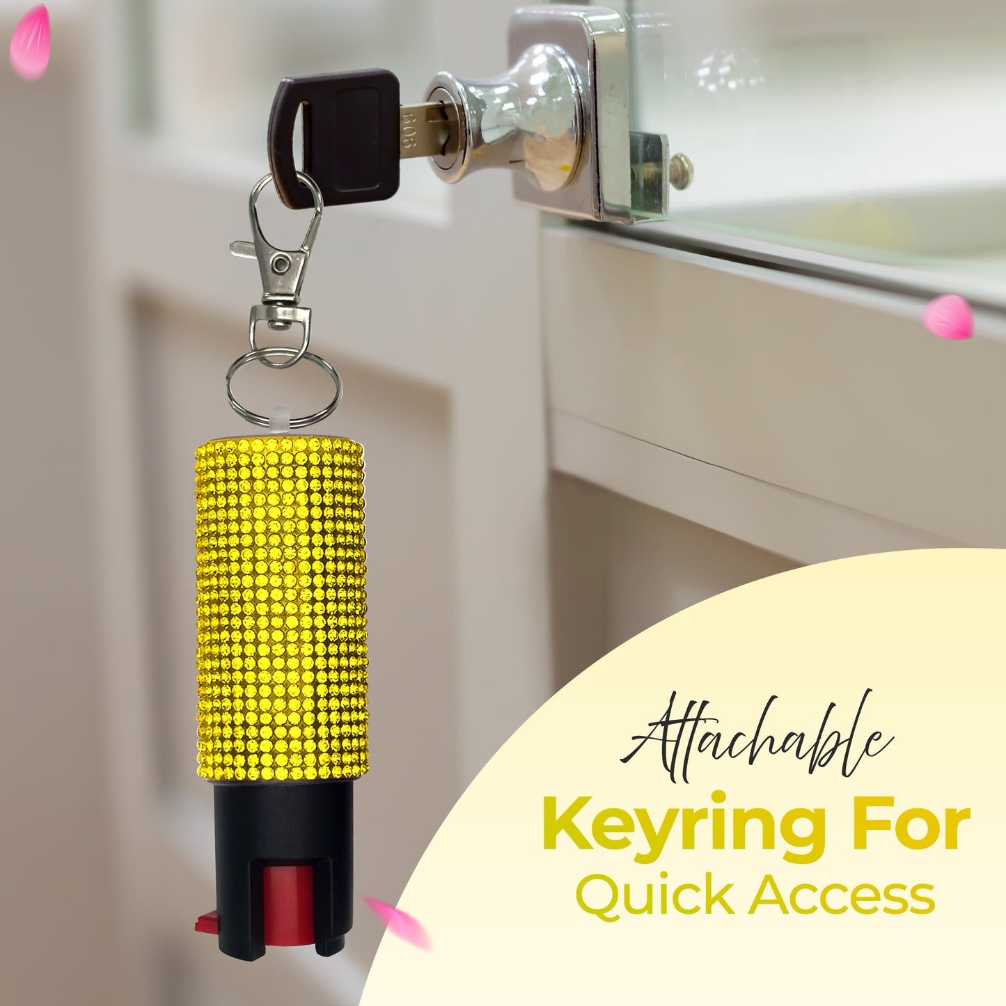 FURY Rhinestone Pepper Spray