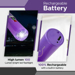 FuryUSA Lipstick Stun Gun - BLACK - FuryUSA