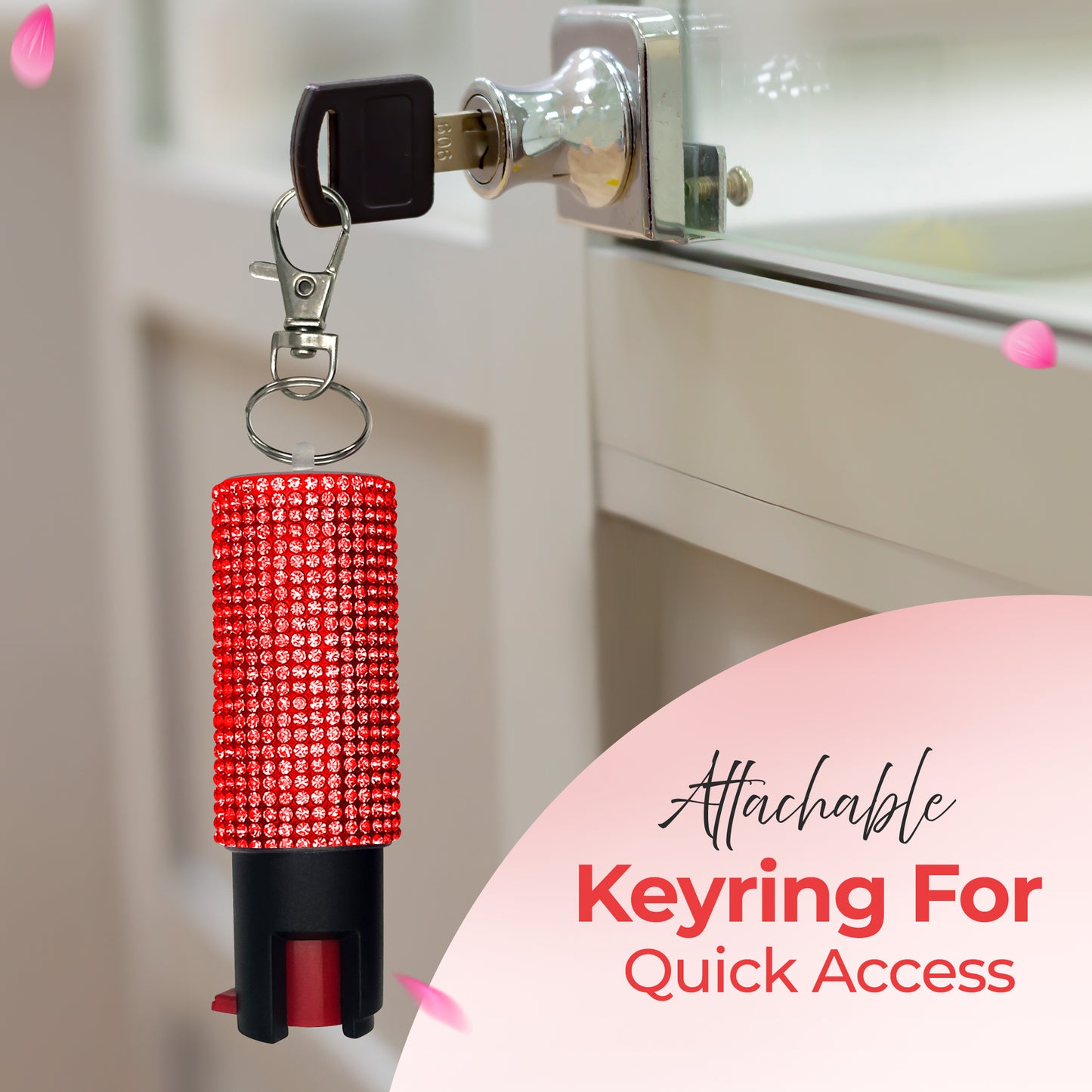 FURY Rhinestone Pepper Spray