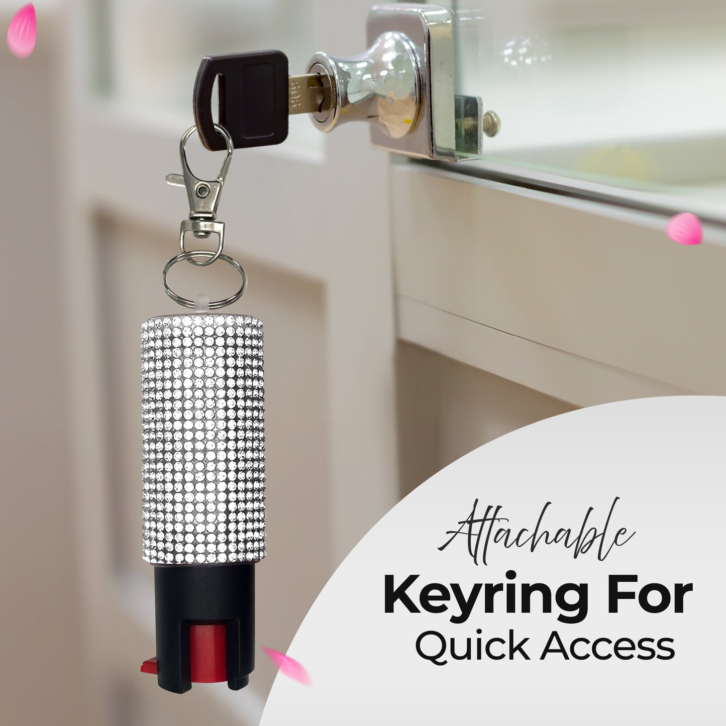 FURY Rhinestone Pepper Spray