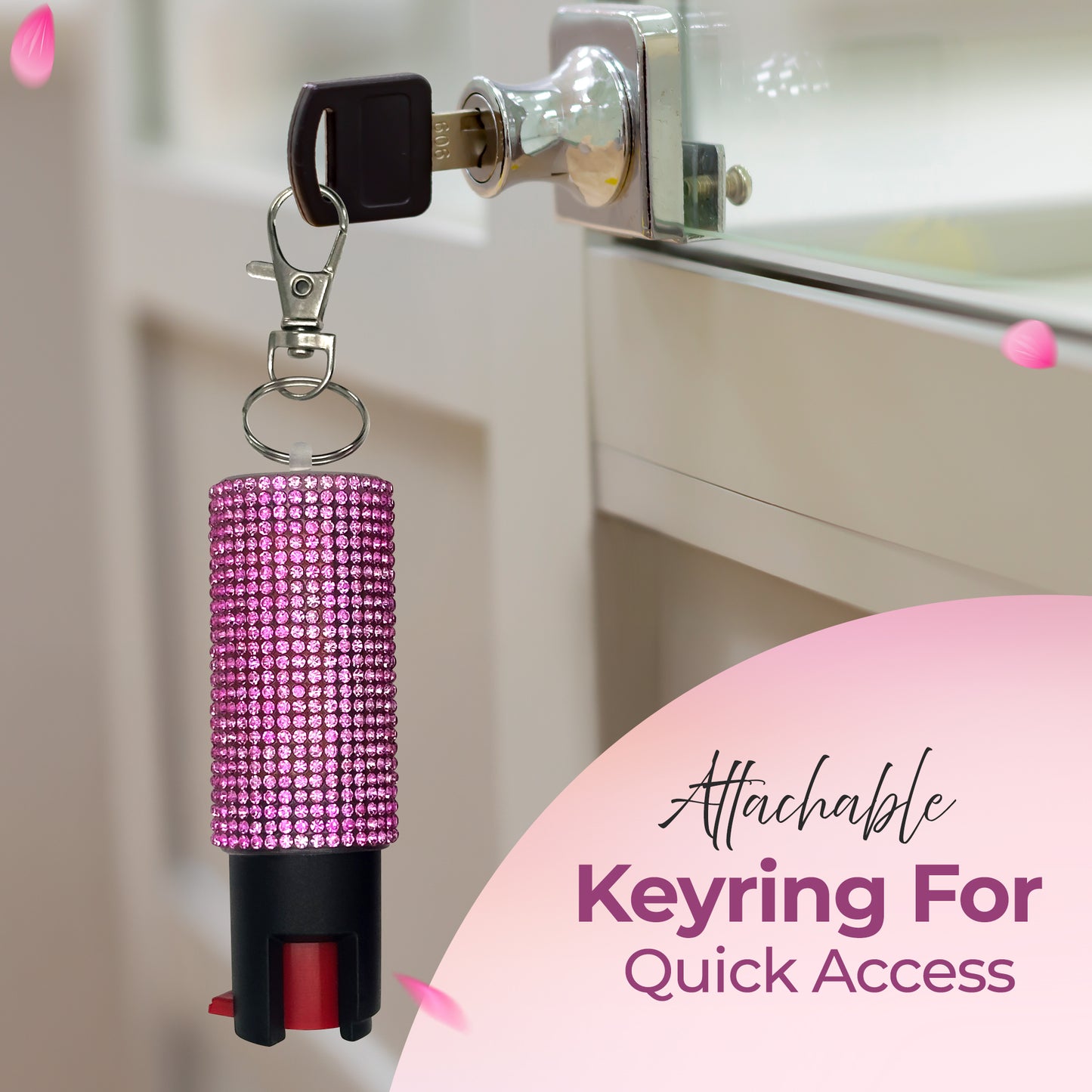 FURY Rhinestone Pepper Spray