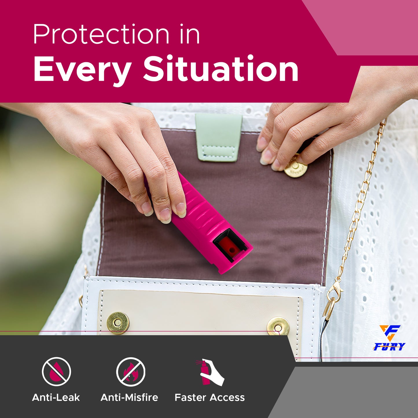 FURY Hardshell Pepper Spray