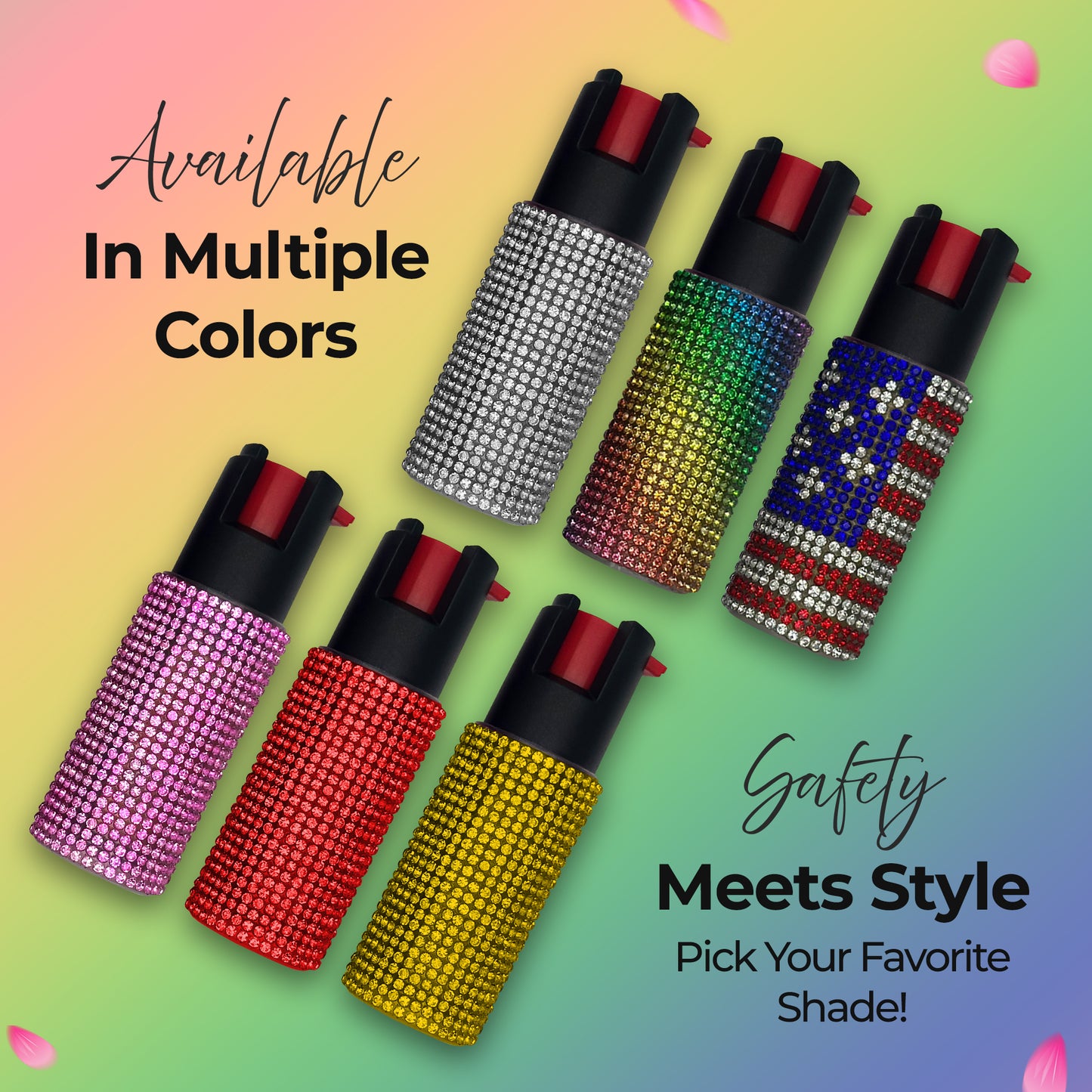 FURY Rhinestone Pepper Spray