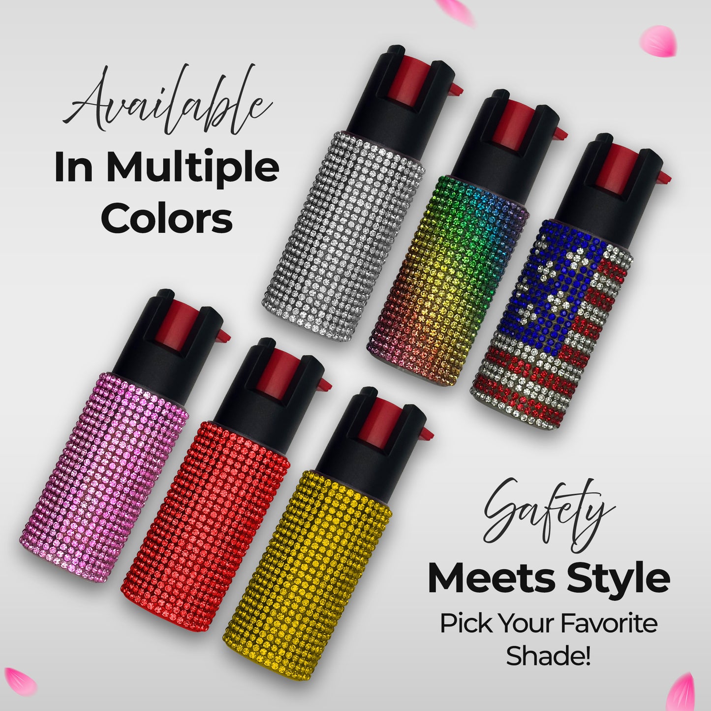 FURY Rhinestone Pepper Spray