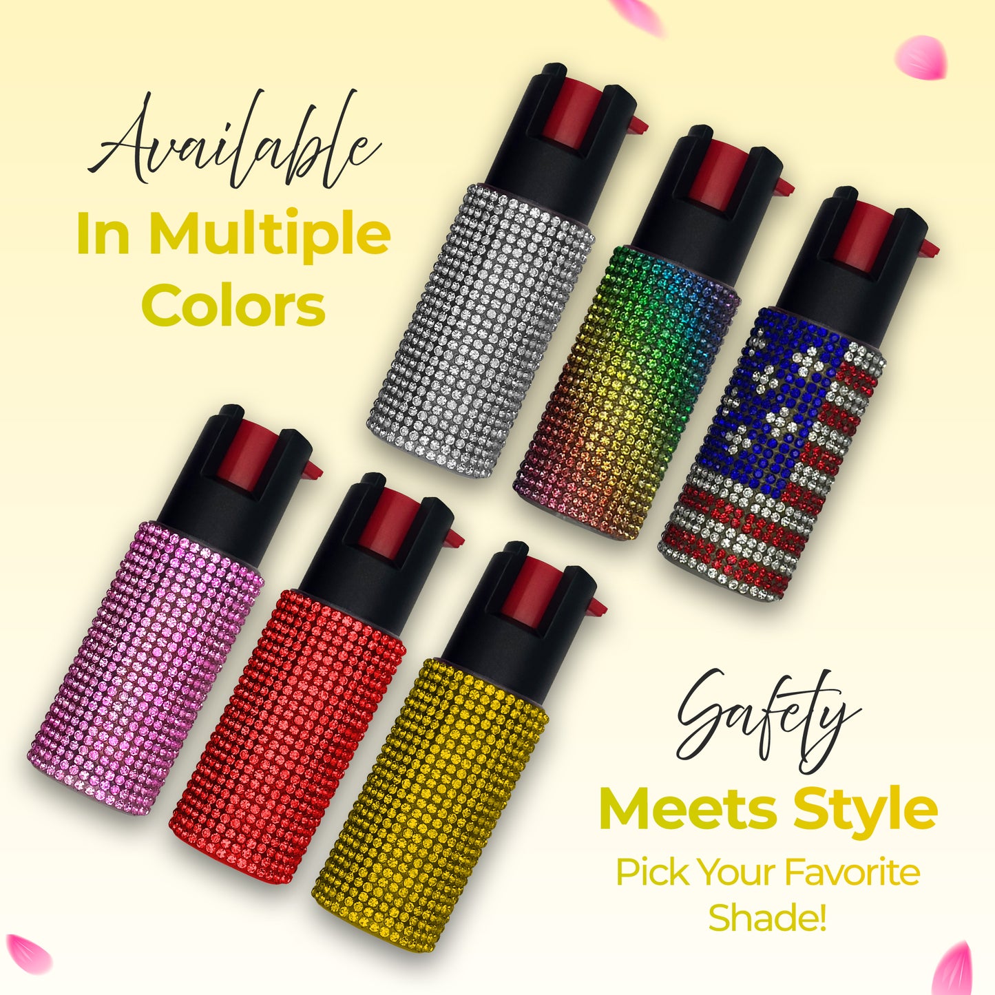 FURY Rhinestone Pepper Spray