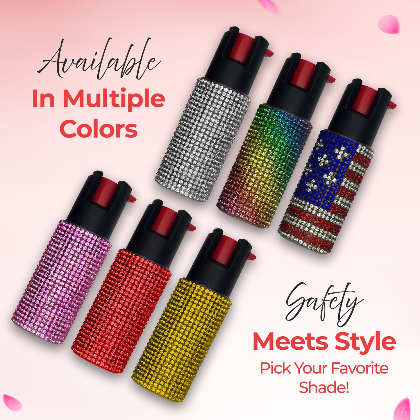 FURY Rhinestone Pepper Spray