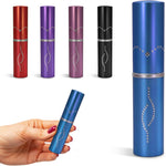 FURY Lipstick Stun Gun for Women - Rechargeable with LED Flashlight - Blue