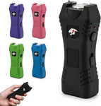FURY Cheetah Rechargeable Stun Gun with LED Flashlight - Black