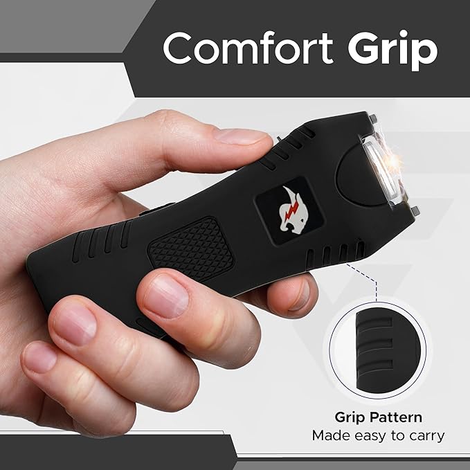 FURY Cheetah Rechargeable Stun Gun with LED Flashlight