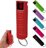 FURY Hardshell Pepper Gel - Max Strength with 16ft Range & UV Dye - Red