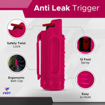 FURY Hardshell Pepper Spray - Max Strength with 12ft Range & UV Dye - Pink