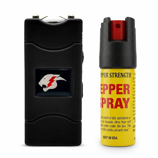 [BLACK] FURY Pepper Spray Stun Gun Combo
