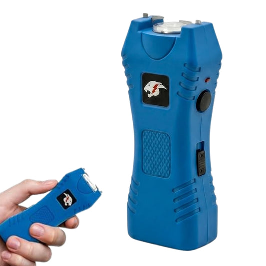 [BLUE] FURY Cheetah Rechargeable Stun Gun with LED Flashlight