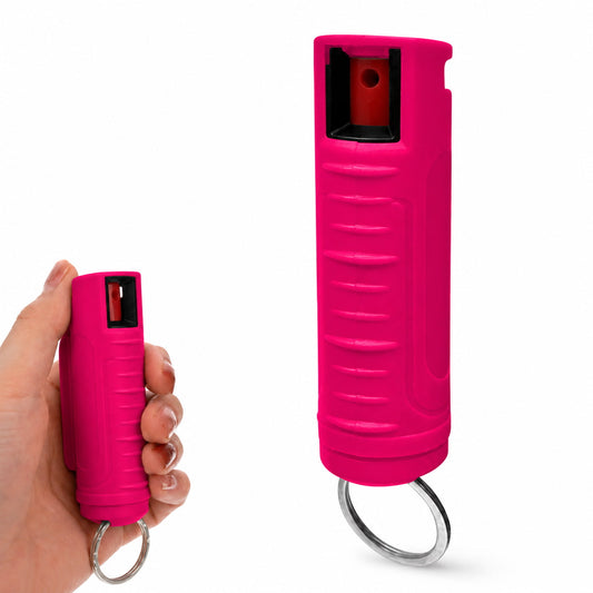 [PINK] FURY Hardshell Pepper Gel - Max Strength with 16ft Range & UV Dye