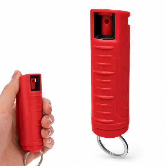[RED] FURY Hardshell Pepper Gel - Max Strength with 16ft Range & UV Dye