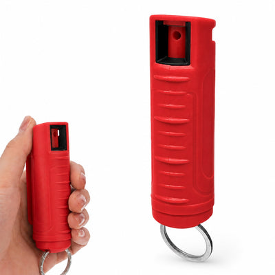 [RED] FURY Hardshell Pepper Gel - Max Strength with 16ft Range & UV Dye