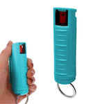 FURY Hardshell Pepper Spray - Max Strength with 12ft Range & UV Dye - Blue