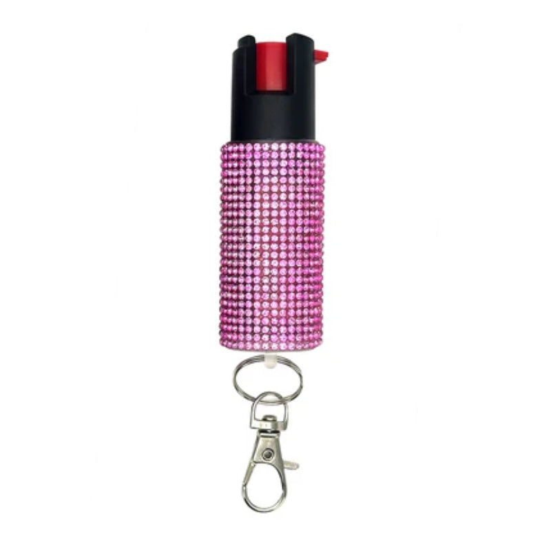 [PINK] FURY Rhinestone Pepper Spray