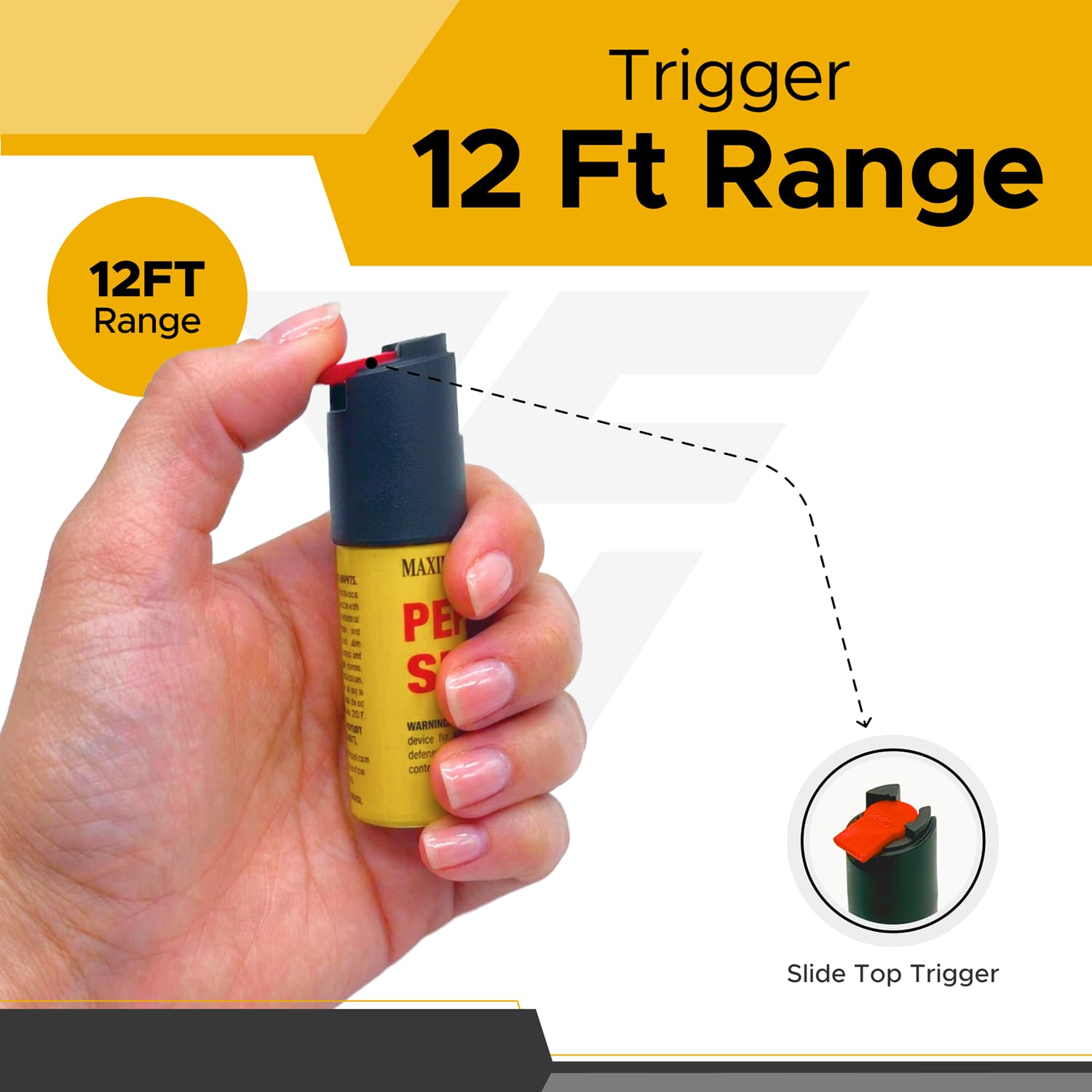 FURY Mini Can Pepper Spray